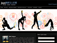 Tablet Screenshot of jonweller.com.au